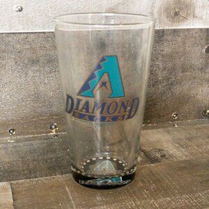 VINTAGE ARIZONA DIAMONDBACKS 2002 BEER GLASS PINT RETRO MLB TEAM 16OZ
